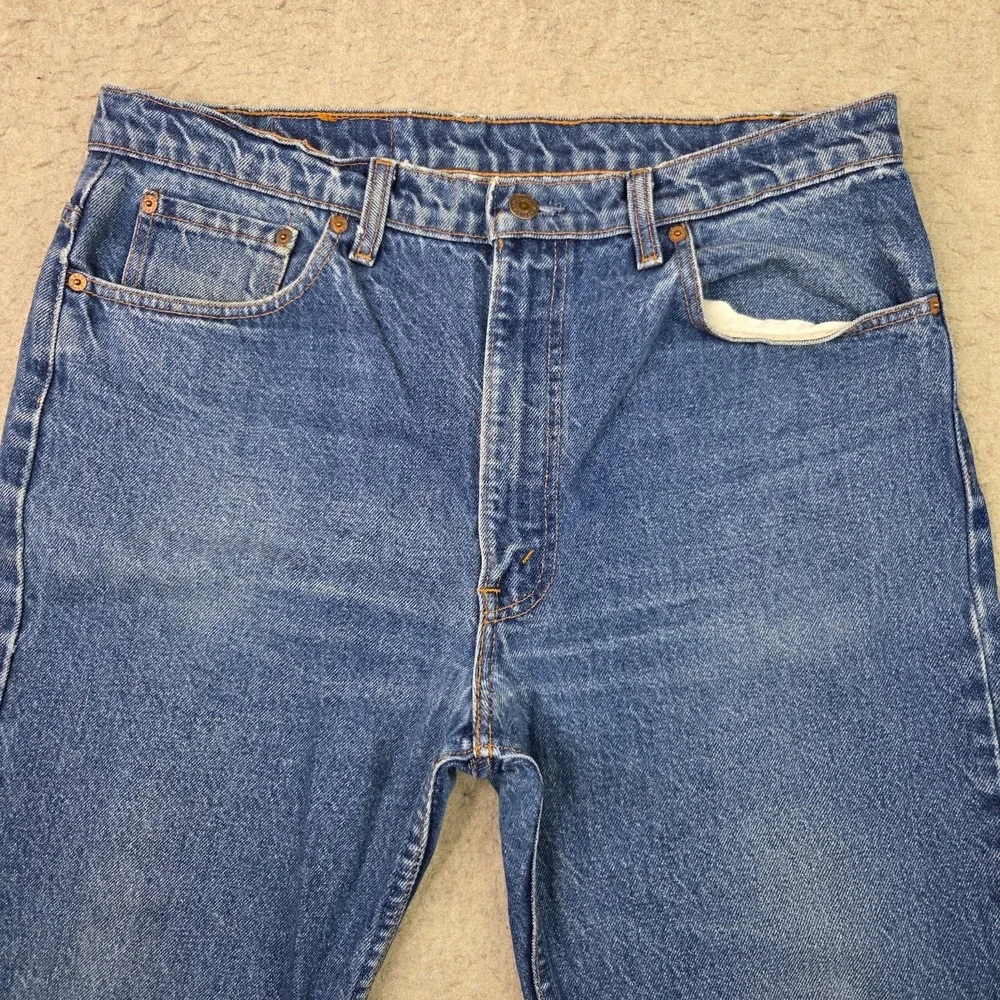 Vintage Levis 505 Jeans Mens 38x30 (Fits 36x30) Red Tab Made in Canada Y2K